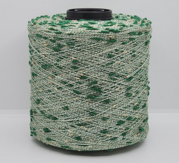 Пряжа The Italian Art of Yarn art. PENELOPE (50% шерсть, 25% хлопок, 25% люрекс) 24 - зеленый
