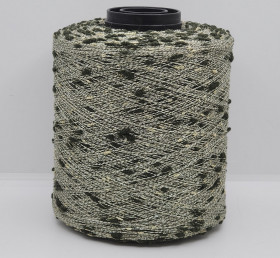 Пряжа The Italian Art of Yarn art. PENELOPE (50% шерсть, 25% хлопок, 25% люрекс) 27 - темно-зеленый