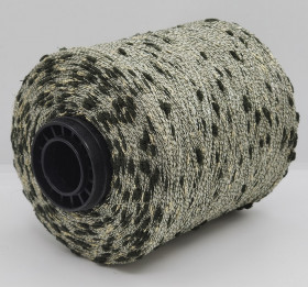 Пряжа The Italian Art of Yarn art. PENELOPE (50% шерсть, 25% хлопок, 25% люрекс) 27 - темно-зеленый