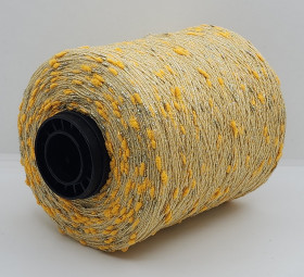 Пряжа The Italian Art of Yarn art. PENELOPE (50% шерсть, 25% хлопок, 25% люрекс) 28 - желтый
