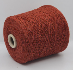 Пряжа The Italian Art of Yarn артикул ALPACA 2/16 (75% альпака, 25% п/а) - 03 терракотовый