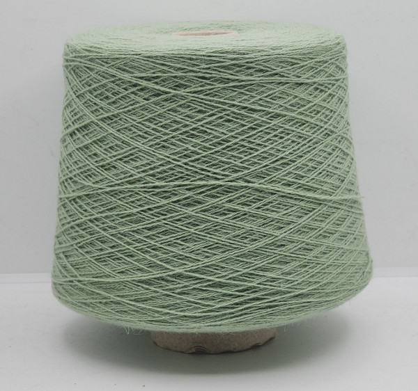 Пряжа The Italian Art of Yarn артикул Rebecca 2/15 (80% овечья шерсть, 20% ангора) - светло-зеленый