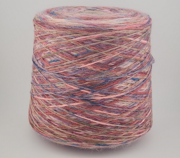 Пряжа FILATO Multicolor (90% меринос, 10% п/а) - 04 розовый