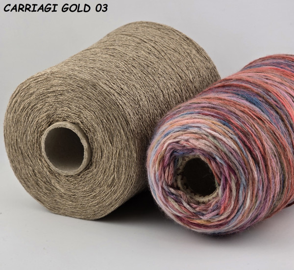 Пряжа FILATO Multicolor (90% меринос, 10% п/а) - 04 розовый