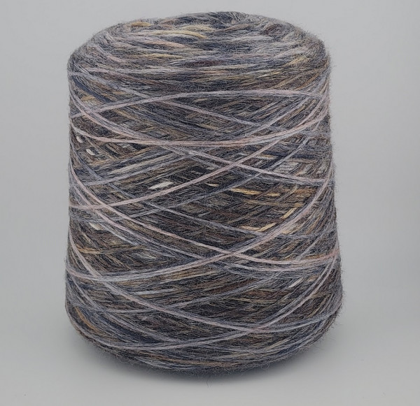 Пряжа FILATO Multicolor (90% меринос, 10% п/а) - 05 серый