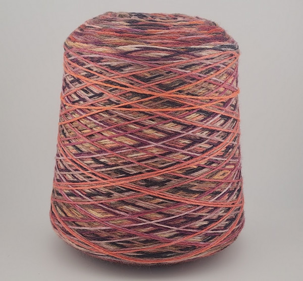 Пряжа FILATO Multicolor (90% меринос, 10% п/а) - 08 темно-розовый
