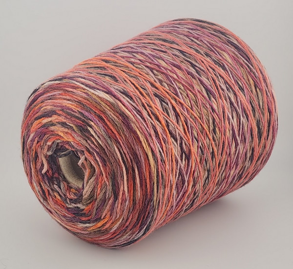 Пряжа FILATO Multicolor (90% меринос, 10% п/а) - 08 темно-розовый