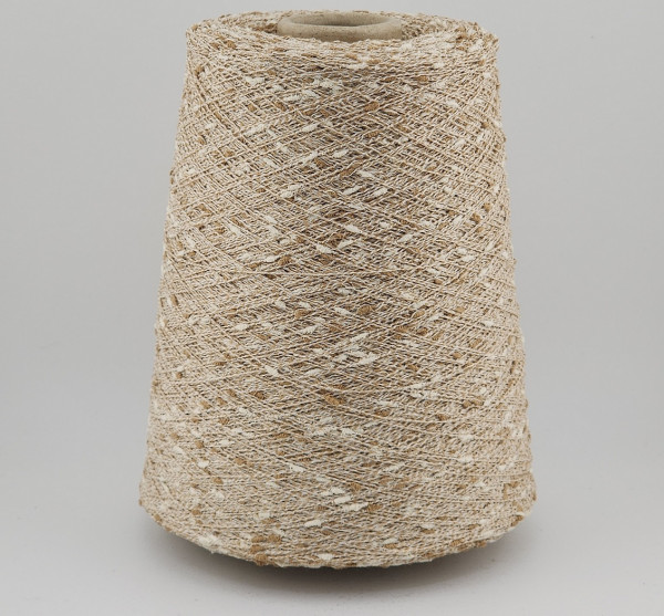 Пряжа FASHION  MILL art. COCOON (70% хлопок, 30% п/а) - 65586 бежевый