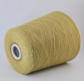 Пряжа INCA TOPS SURI 2/16 (100% альпака сури) -  5575 горчичный