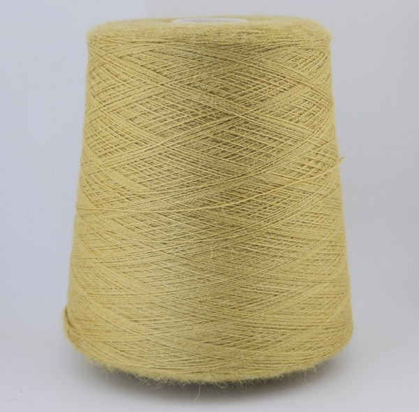 Пряжа INCA TOPS SURI 2/16 (100% альпака сури) -  5575 горчичный