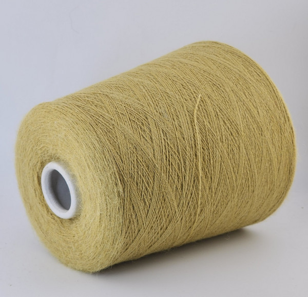 Пряжа INCA TOPS SURI 2/16 (100% альпака сури) -  5575 горчичный