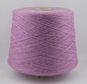 Пряжа The Italian Art of Yarn art. Merilino 2/15 (70% меринос, 30% лен) - лиловый