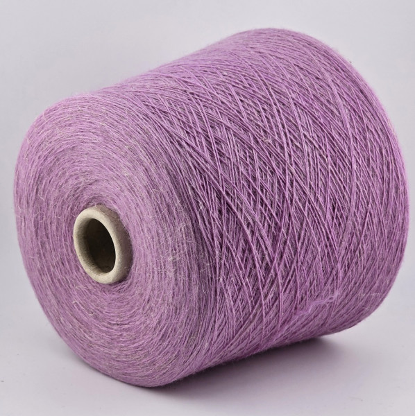 Пряжа The Italian Art of Yarn art. Merilino 2/15 (70% меринос, 30% лен) - лиловый