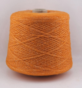 Пряжа The Italian Art of Yarn Castello 500  (83% меринос, 11%  хлопок 6% п/а) - оранжевый