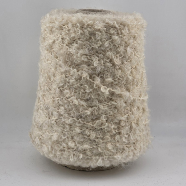 Пряжа The Italian Art of Yarn RICCI 100 (40% овечья шерсть, 40% мохер, 20% п/а) - кремовый