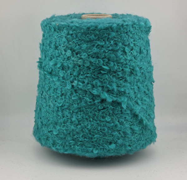 Пряжа The Italian Art of Yarn RICCI 100 (40% овечья шерсть, 40% мохер, 20% п/а) - морская волна