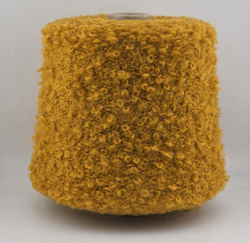 Пряжа The Italian Art of Yarn RICCI 200 (40% овечья шерсть, 40% мохер, 20% п/а) - горчичный