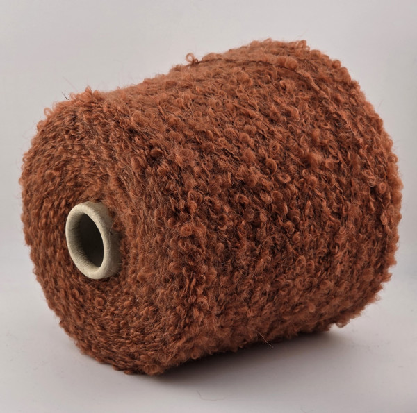 Пряжа The Italian Art of Yarn RICCI 200 (40% овечья шерсть, 40% мохер, 20% п/а) - кирпичный
