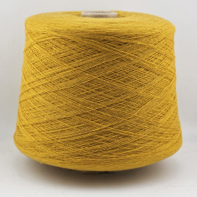 Пряжа The Italian Art of Yarn SENSO 1/15 (100% кардный кашемир) - горчичный