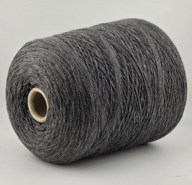 Пряжа MEDAJA Art. Cashmere Grigio 330 (100% кашемир) - темно-серый меланж