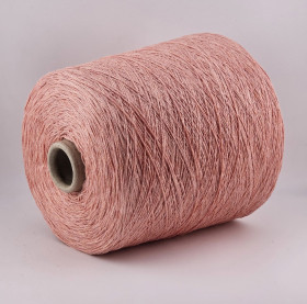 Пряжа MANIFATTURA SESIA art. FLOW (88% вискоза, 12% шелк) - 16 коралловый