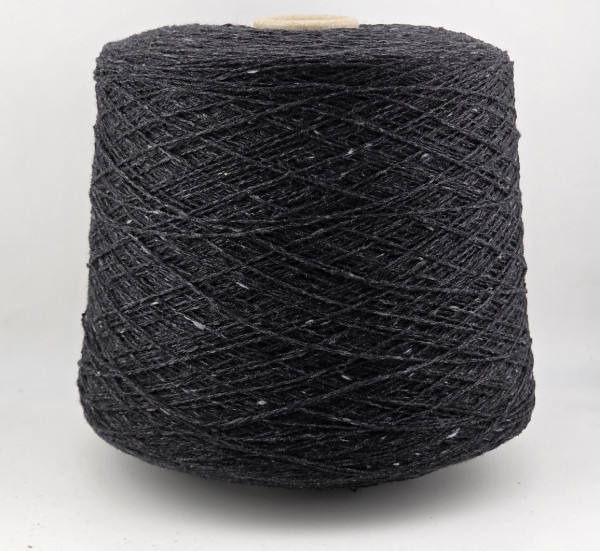 Пряжа CARIAGGI Malfile Tweed 2/13 (95% меринос, 5% кашемир) - черный