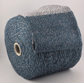 Пряжа The Italian Art of Yarn art. ALPES 350 (50% шерсть овечья, 50% акрил) - 074 изумрудно-зеленый
