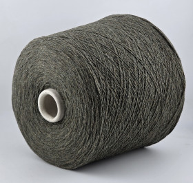 Пряжа Luxury Selection by Ri.Go art. BABY YAK 2/15 (40% бэби як, 10% кашемир, 20% шелк, 30% меринос) 3092 т.зеленый