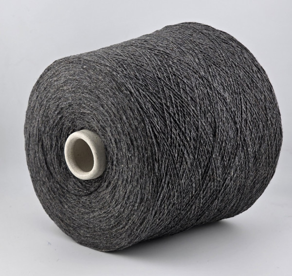 Пряжа Luxury Selection by Ri.Go art. BABY YAK 2/15 (40% бэби як, 10% кашемир, 20% шелк, 30% меринос) 41010 графит меланж