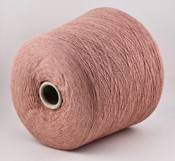 Пряжа Luxury Selection by Ri.Go art.COTWOOL 2/30 (85% хлопок, 15% меринос) - 340043 сухая роза
