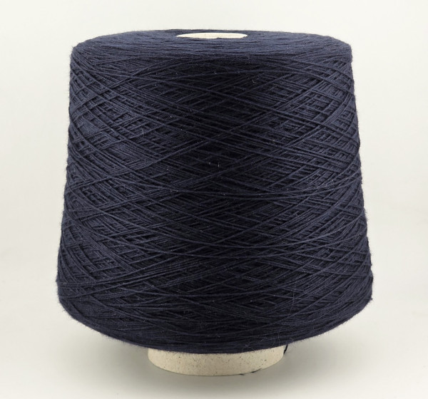 Пряжа Luxury Selection by Ri.Go art. Superior Cotton 620 (100% хлопок) - 18037 черно-синий