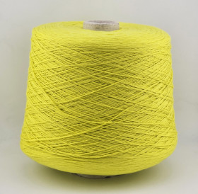  Пряжа Luxury Selection by Ri.Go art. Superior Cotton 620 (100% хлопок) - 18031 желтый неон