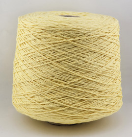  Пряжа The Italian Art of Yarn art. TORNADO 6/15 (70% хлопок, 30% п/э) - 120 желтый