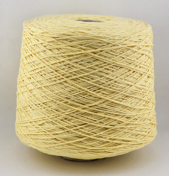 Пряжа The Italian Art of Yarn art. TORNADO 6/15 (70% хлопок, 30% п/э) - 120 желтый