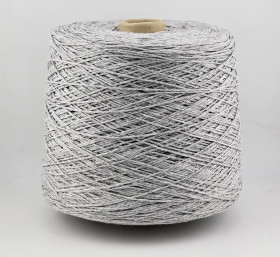  Пряжа The Italian Art of Yarn art. TORNADO 6/15 (70% хлопок, 30% п/э) - 654 серый
