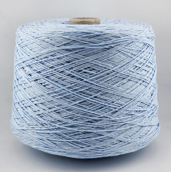 Пряжа The Italian Art of Yarn art. TORNADO 6/15 (70% хлопок, 30% п/э) - 666 голубой