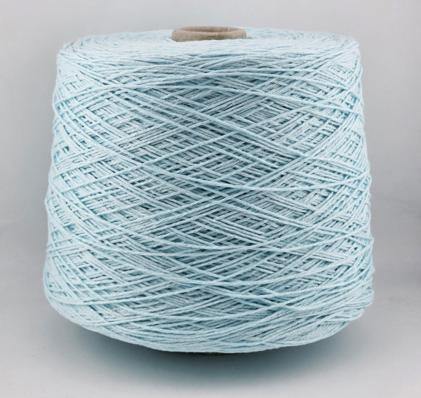 Пряжа The Italian Art of Yarn art. TORNADO 6/15 (70% хлопок, 30% п/э) - 658 светло-голубой