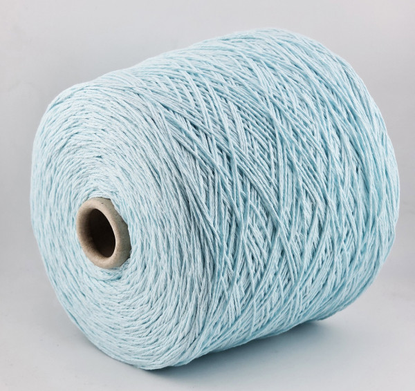 Пряжа The Italian Art of Yarn art. TORNADO 6/15 (70% хлопок, 30% п/э) - 658 светло-голубой