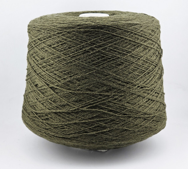 Пряжа Luxury Selection by Ri.Go art. ATENA SHETLAND 2/9000 (100% овечья шерсть) - 1080 т.зеленый
