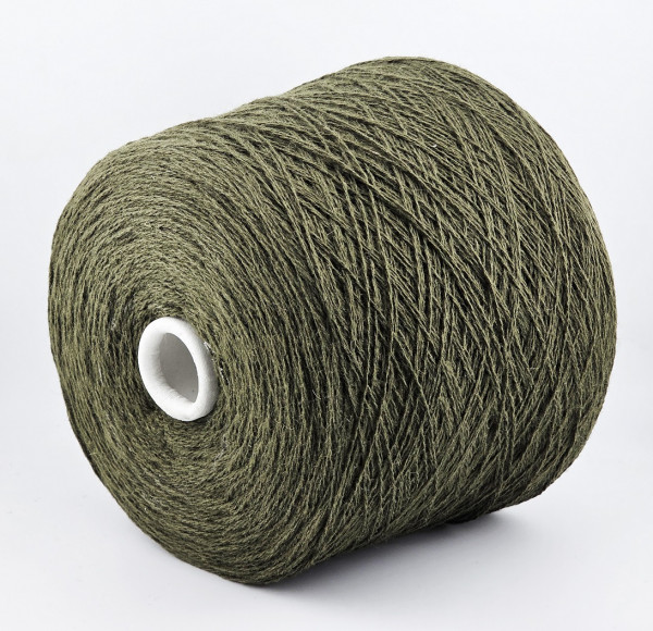 Пряжа Luxury Selection by Ri.Go art. ATENA SHETLAND 2/9000 (100% овечья шерсть) - 1080 т.зеленый