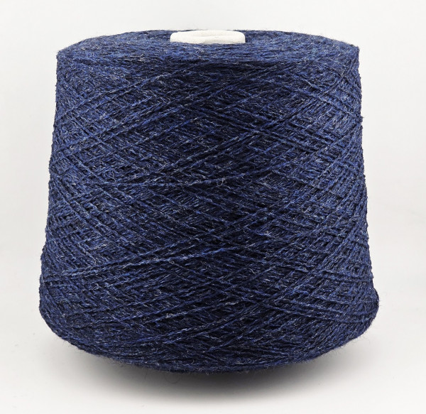 Пряжа Luxury Selection by Ri.Go art. ATENA SHETLAND 2/9000 (100% овечья шерсть) - 1065 т.синий меланж