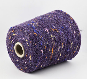 Пряжа Luxury Selection by Ri.Go art. CARAMELLA  (40% меринос, 17% альпака, 18% шелк, 25% п/а) - 1551 фиолетовый